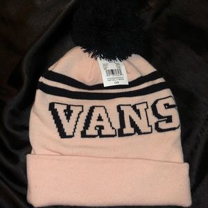 pink vans beanie
